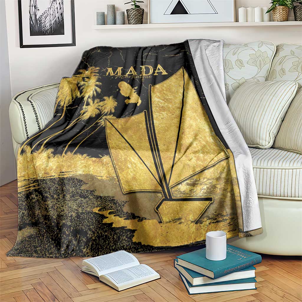 Mada Martinique Blanket Martinique Yole Gold