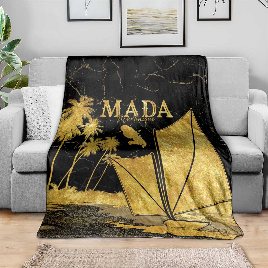 Mada Martinique Blanket Martinique Yole Gold