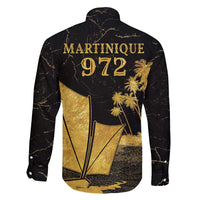 Mada Martinique Family Matching Long Sleeve Bodycon Dress and Hawaiian Shirt Martinique Yole Gold