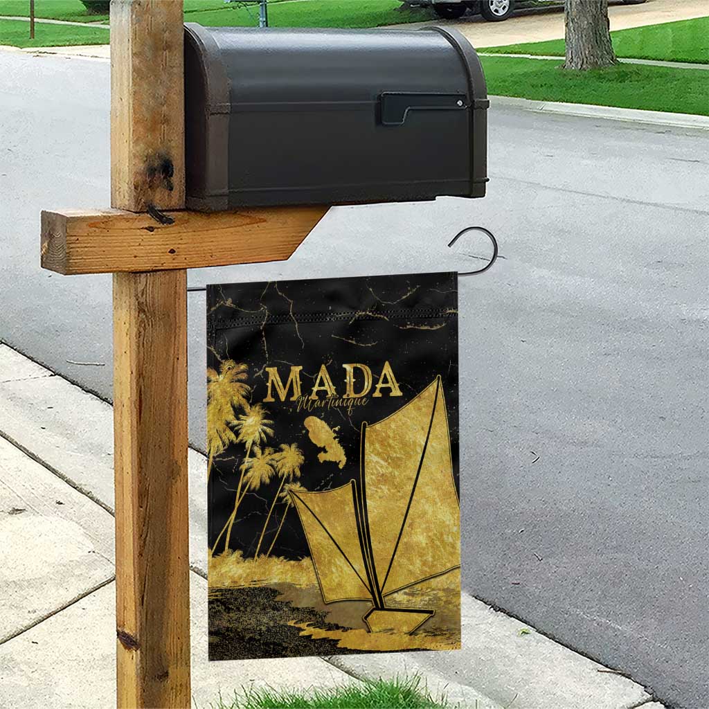 Mada Martinique Garden Flag Martinique Yole Gold