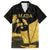 Mada Martinique Hawaiian Shirt Martinique Yole Gold