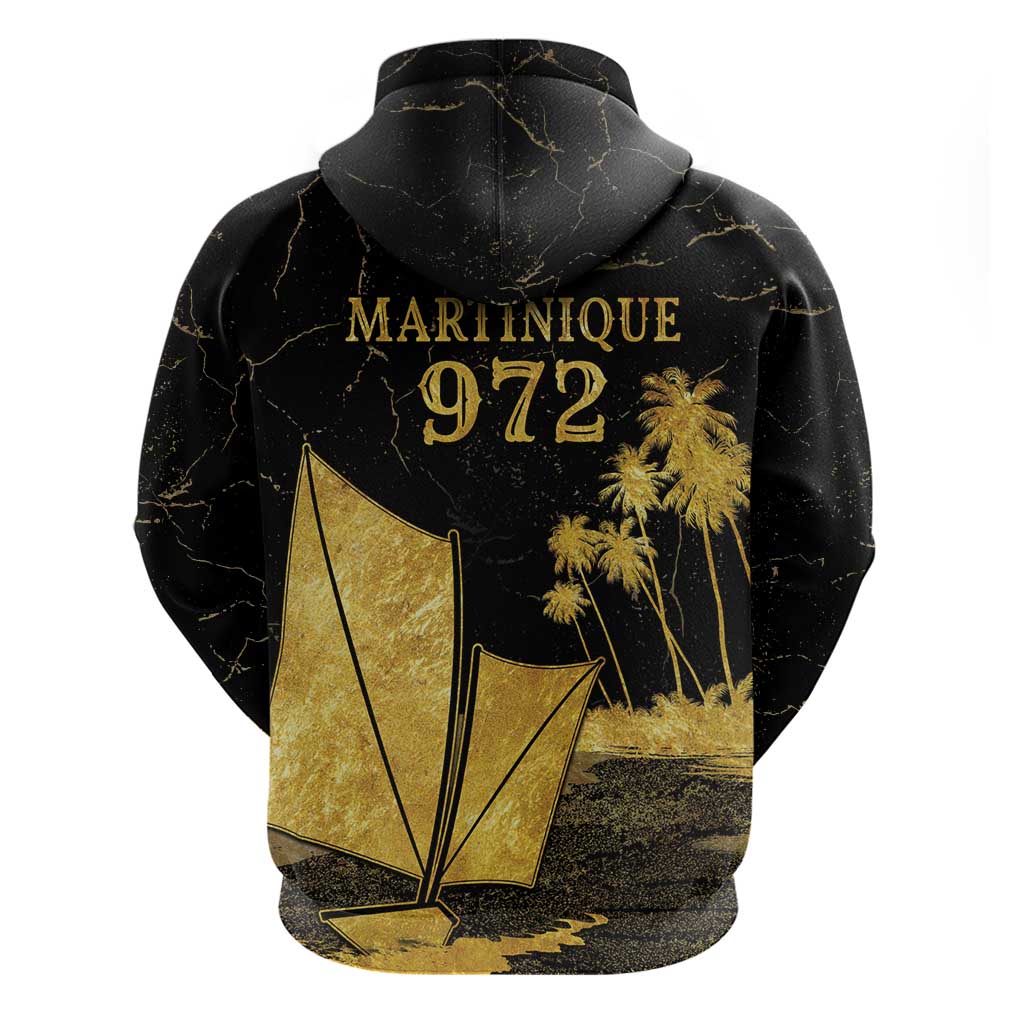 Mada Martinique Hoodie Martinique Yole Gold