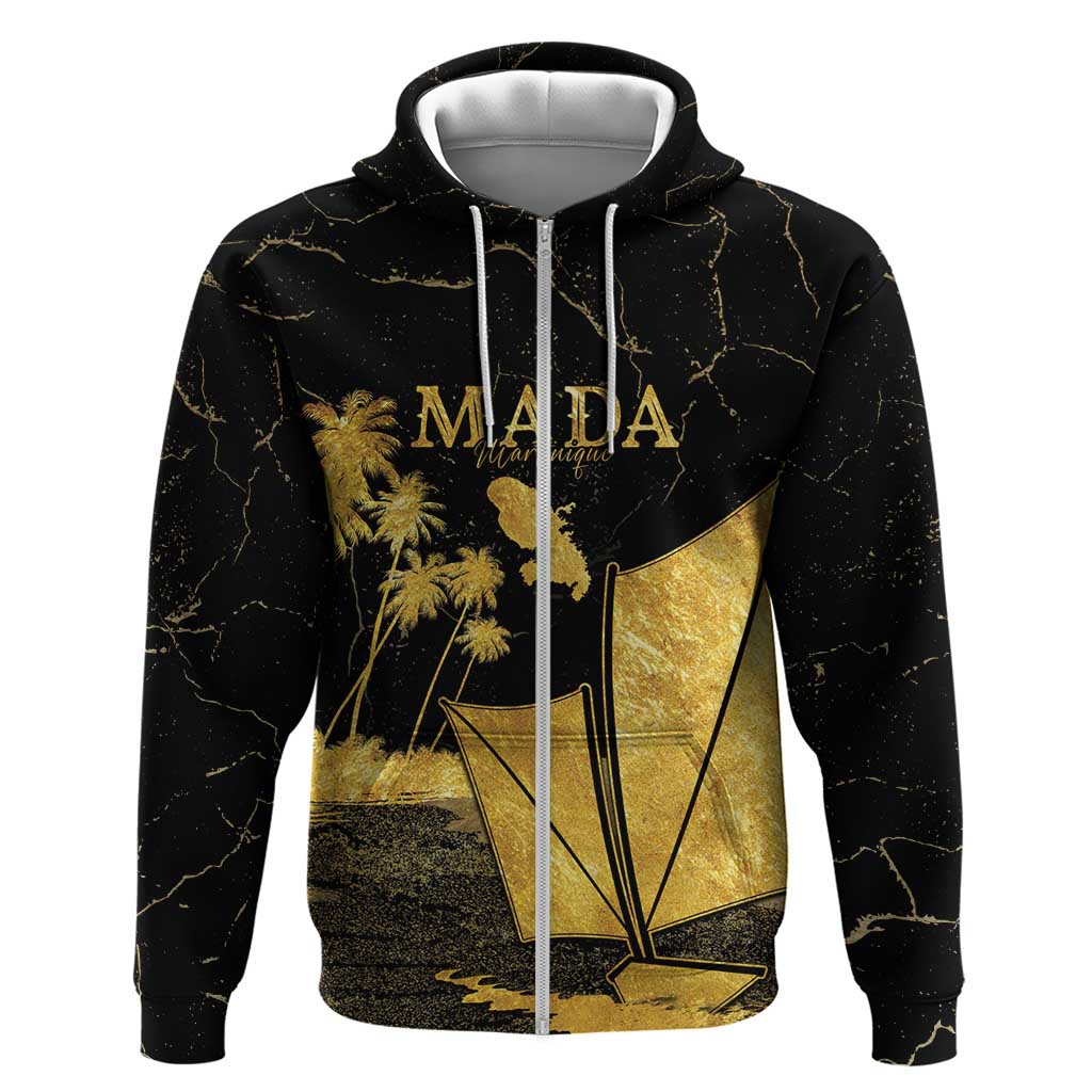 Mada Martinique Hoodie Martinique Yole Gold