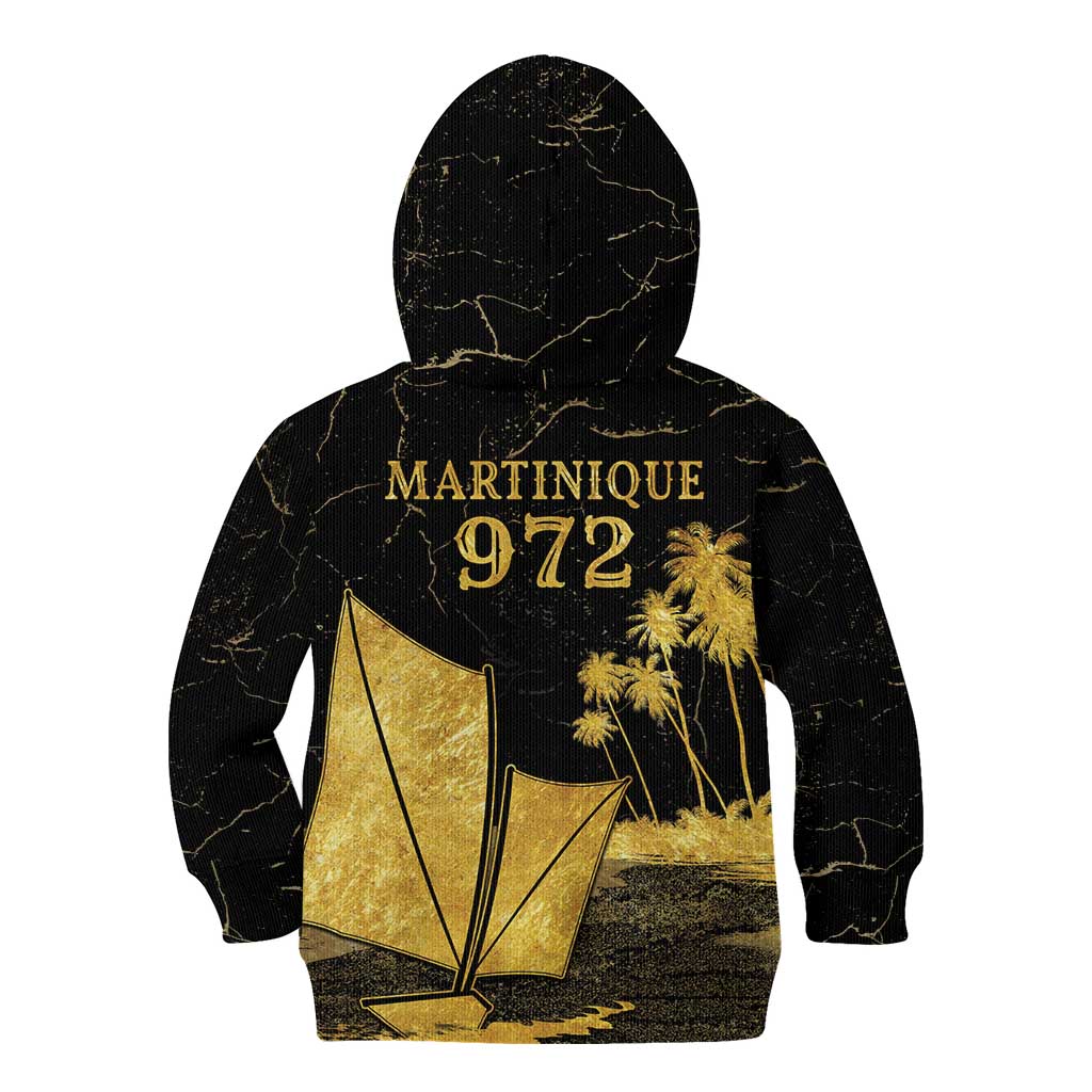 Mada Martinique Kid Hoodie Martinique Yole Gold