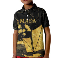 Mada Martinique Kid Polo Shirt Martinique Yole Gold