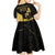 Mada Martinique Kid Short Sleeve Dress Martinique Yole Gold