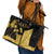 Mada Martinique Leather Tote Bag Martinique Yole Gold