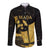 Mada Martinique Long Sleeve Button Shirt Martinique Yole Gold