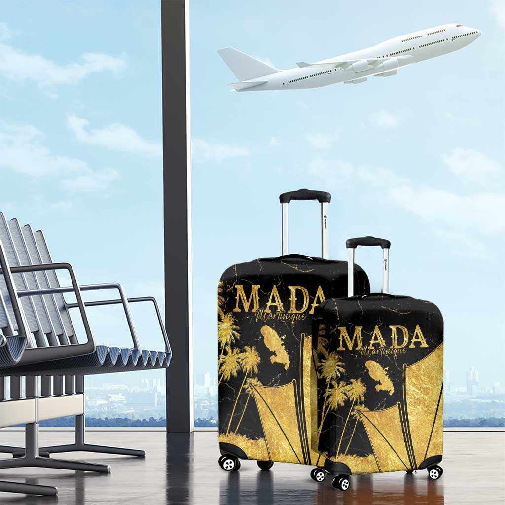 Mada Martinique Luggage Cover Martinique Yole Gold