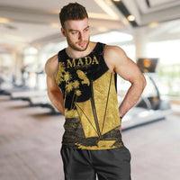 Mada Martinique Men Tank Top Martinique Yole Gold