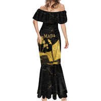Mada Martinique Mermaid Dress Martinique Yole Gold