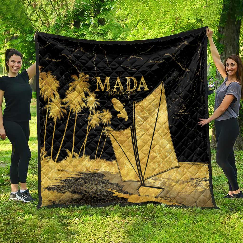 Mada Martinique Quilt Martinique Yole Gold