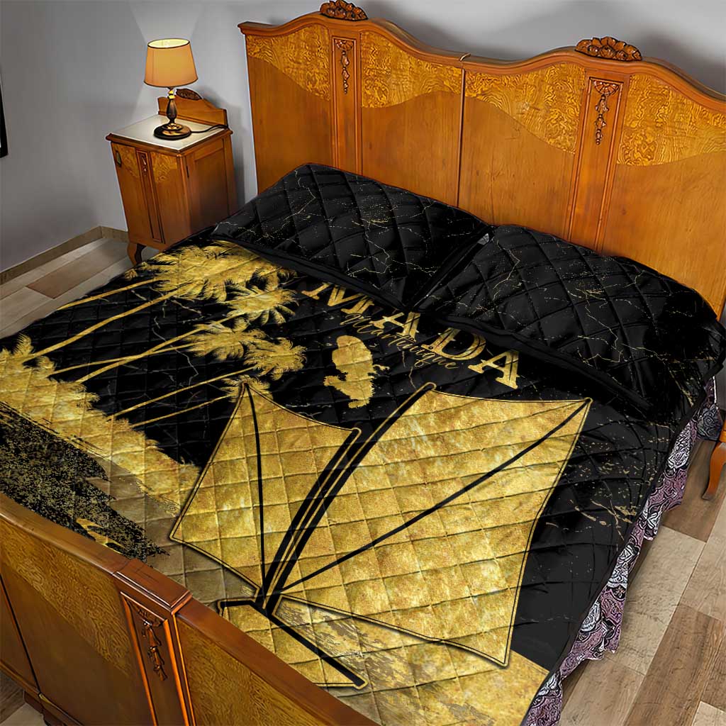 Mada Martinique Quilt Bed Set Martinique Yole Gold