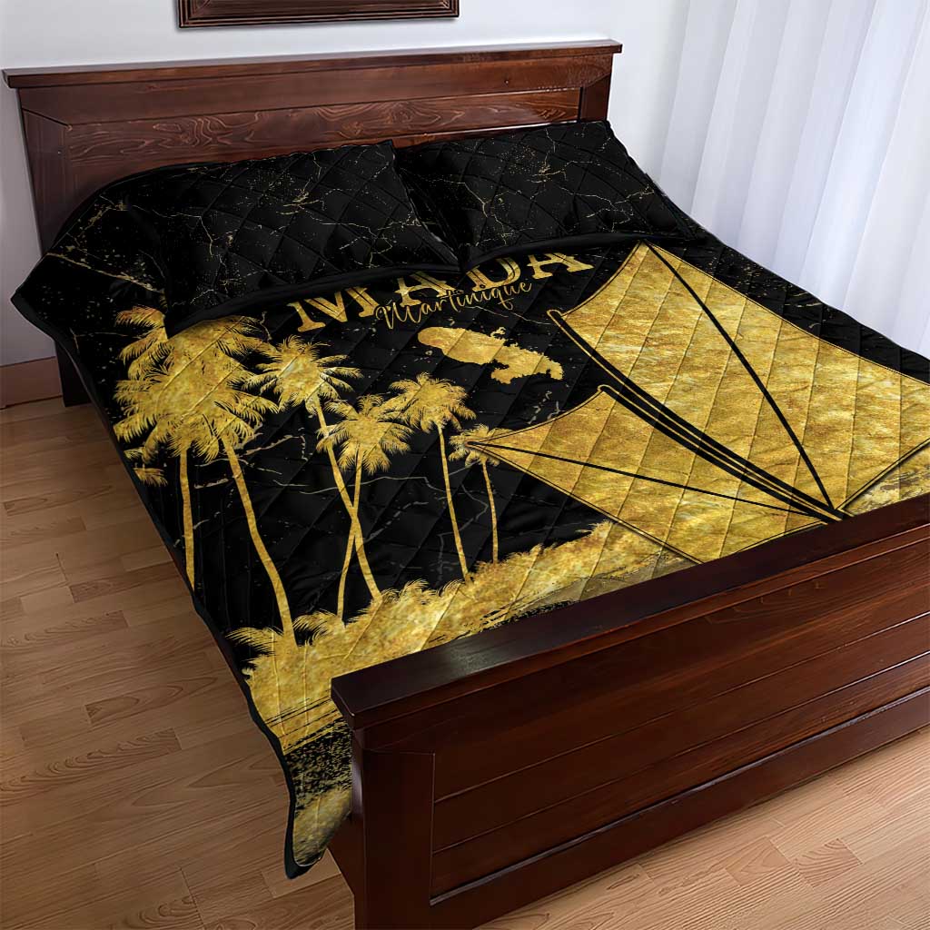 Mada Martinique Quilt Bed Set Martinique Yole Gold