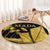 Mada Martinique Round Carpet Martinique Yole Gold