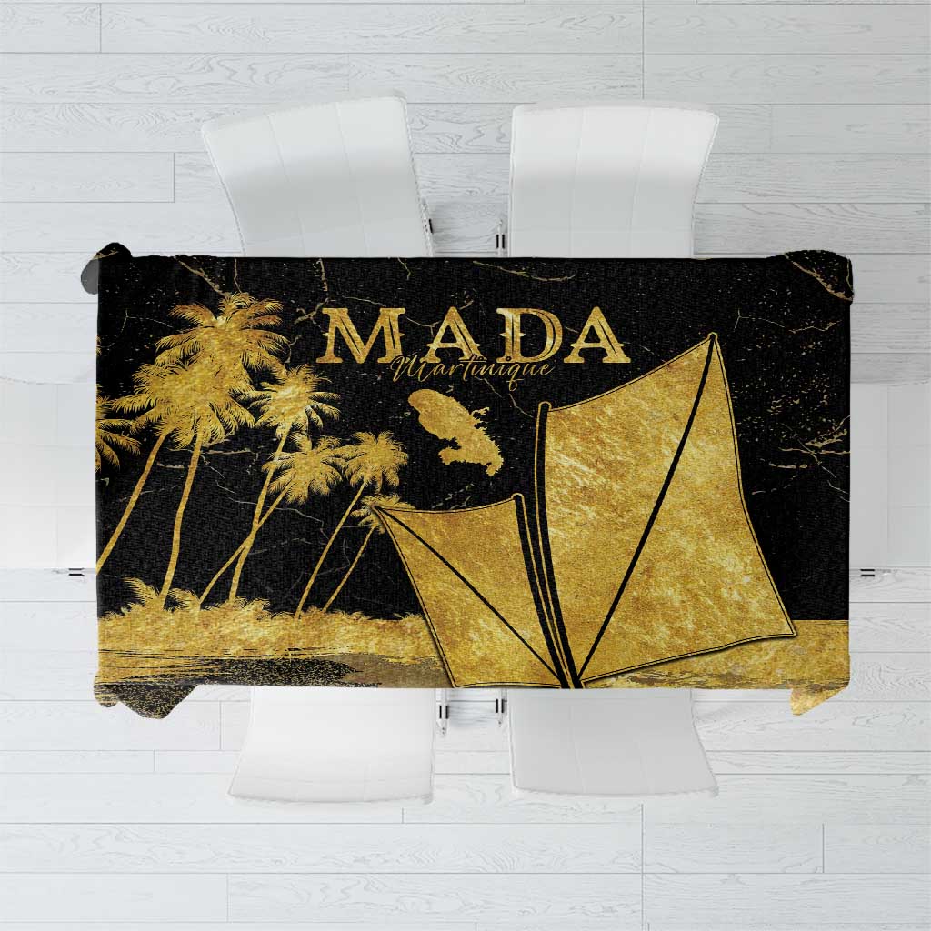 Mada Martinique Tablecloth Martinique Yole Gold