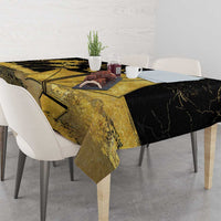 Mada Martinique Tablecloth Martinique Yole Gold