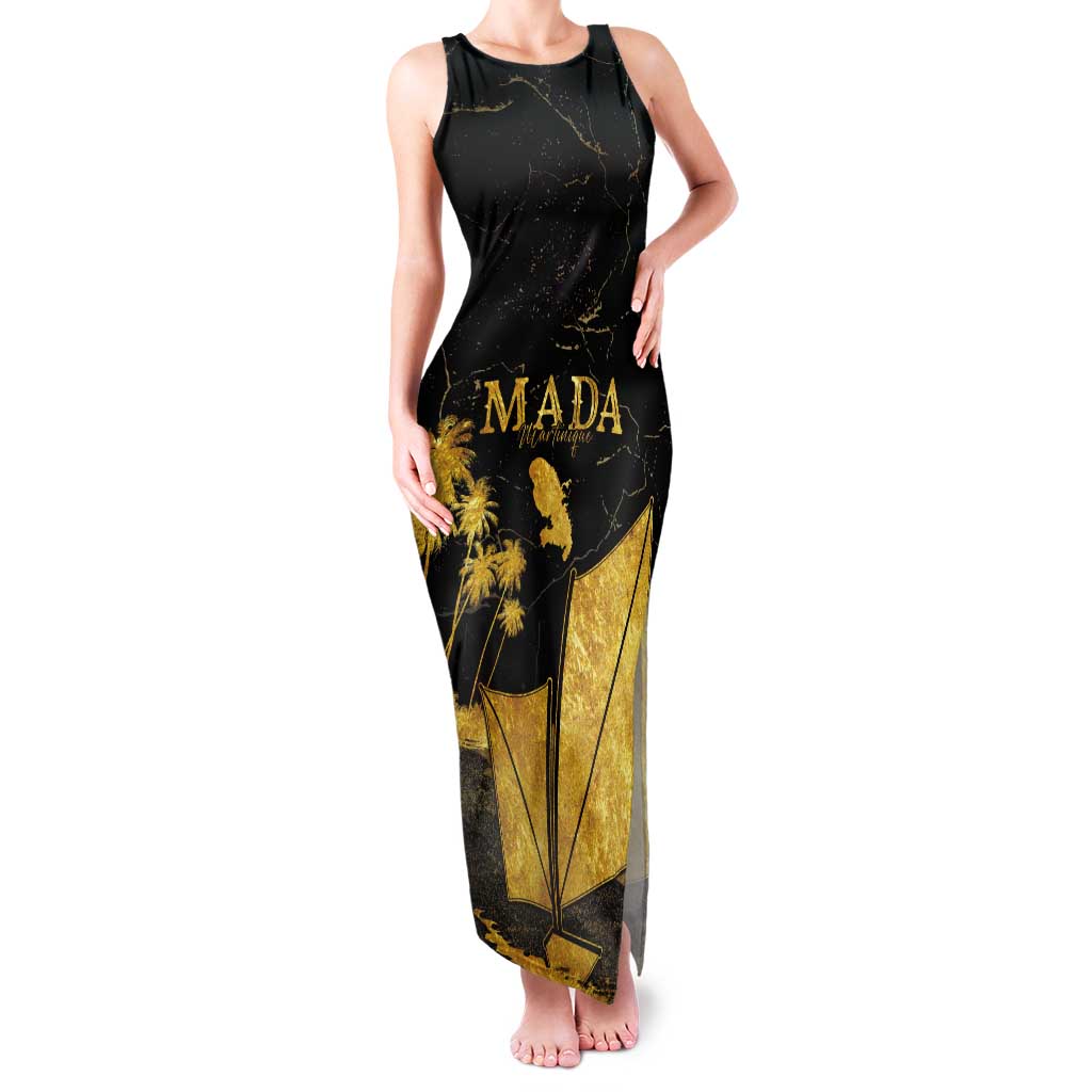 Mada Martinique Tank Maxi Dress Martinique Yole Gold