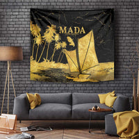 Mada Martinique Tapestry Martinique Yole Gold