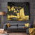 Mada Martinique Tapestry Martinique Yole Gold