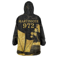 Mada Martinique Wearable Blanket Hoodie Martinique Yole Gold