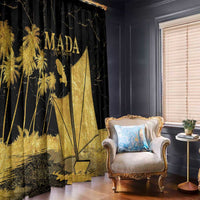 Mada Martinique Window Curtain Martinique Yole Gold
