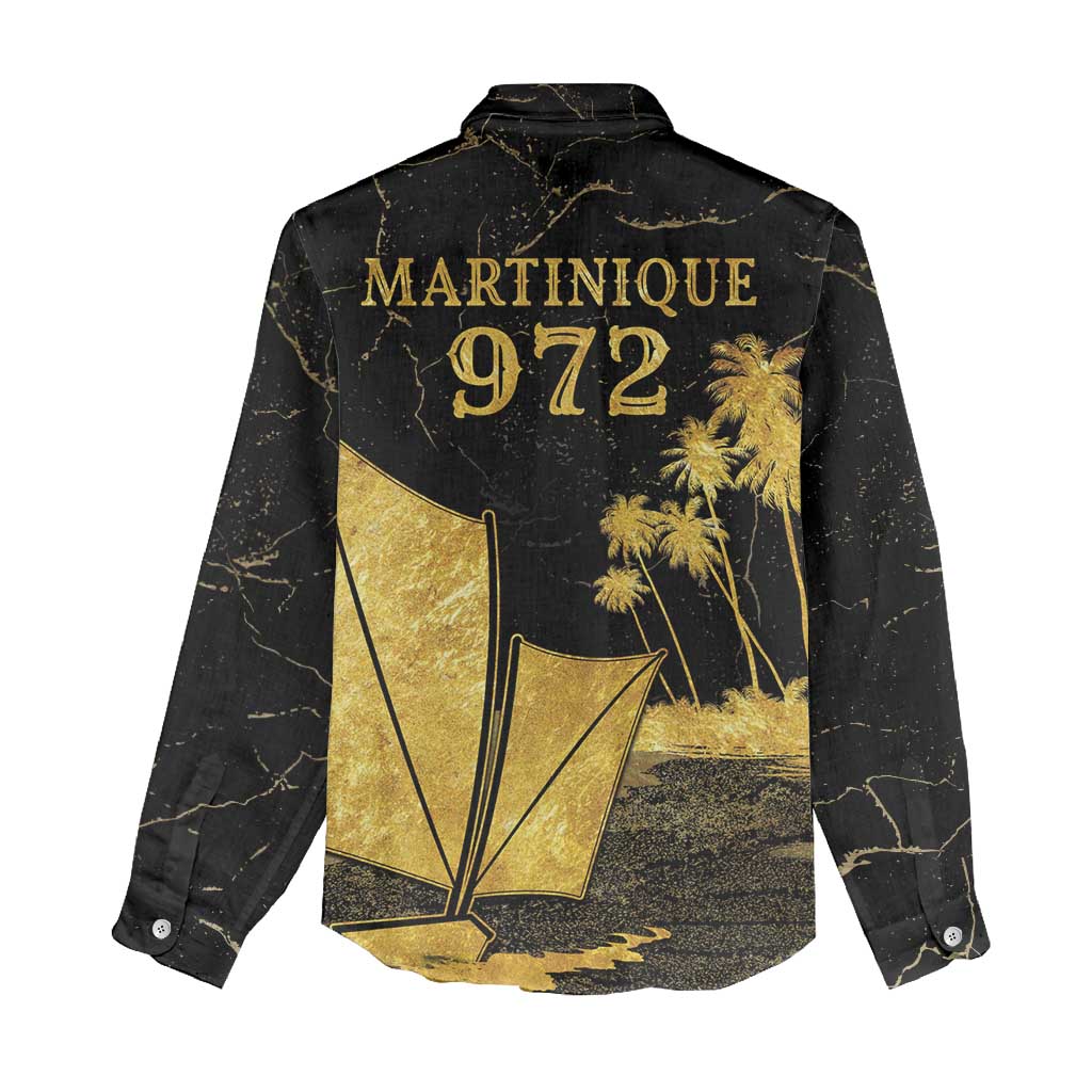 Mada Martinique Women Casual Shirt Martinique Yole Gold