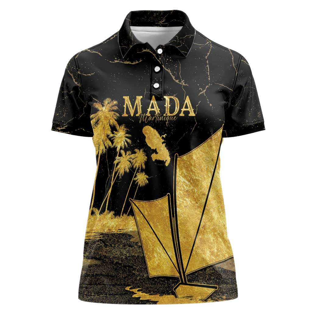 Mada Martinique Women Polo Shirt Martinique Yole Gold