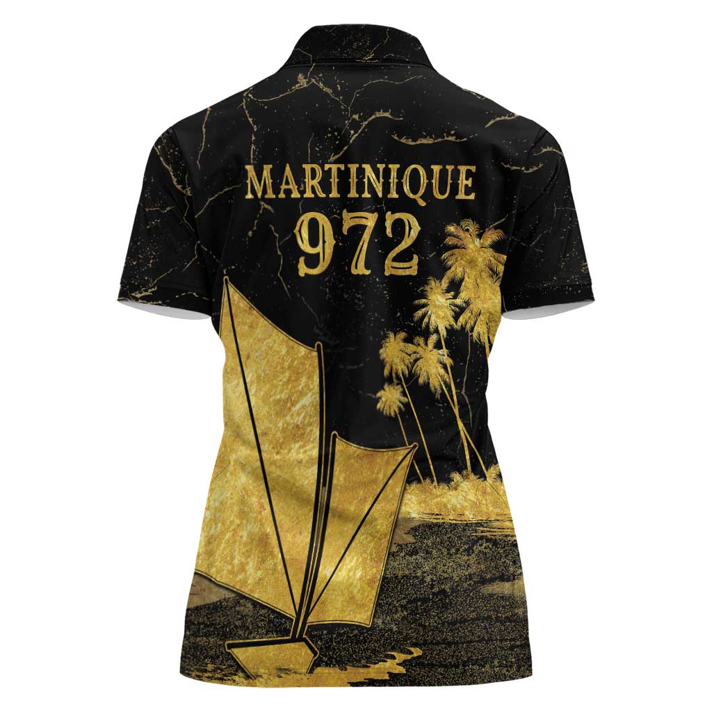Mada Martinique Women Polo Shirt Martinique Yole Gold