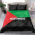 Martinique Bedding Set Simple Style With Palm Leaf Pattern