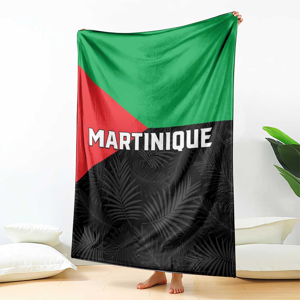 Martinique Blanket Simple Style With Palm Leaf Pattern