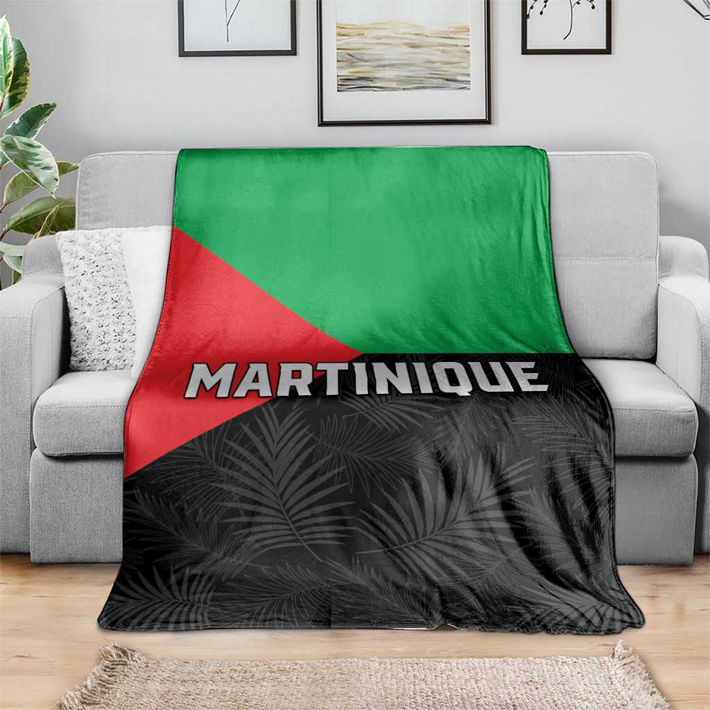 Martinique Blanket Simple Style With Palm Leaf Pattern