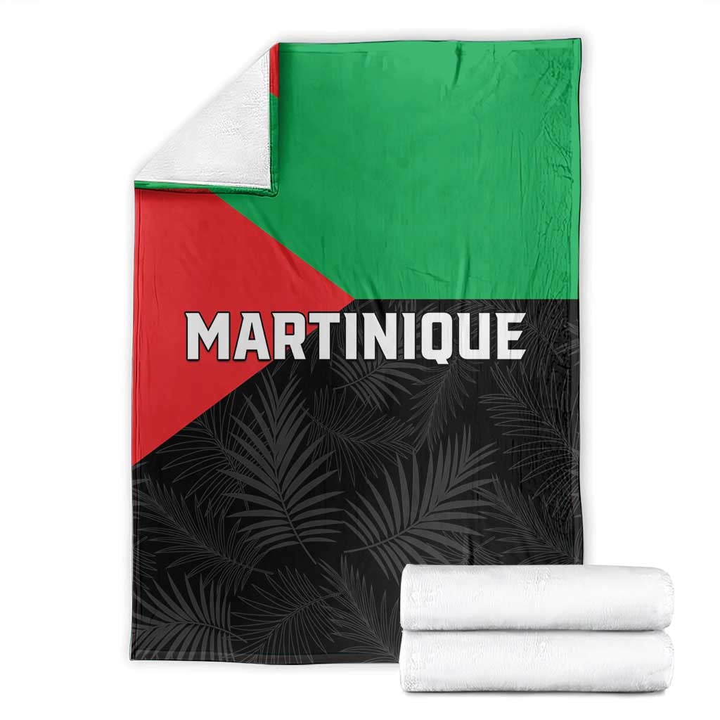 Martinique Blanket Simple Style With Palm Leaf Pattern