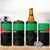 Personalized Martinique 4 in 1 Can Cooler Tumbler Simple Style With Palm Leaf Pattern