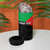 Personalized Martinique 4 in 1 Can Cooler Tumbler Simple Style With Palm Leaf Pattern