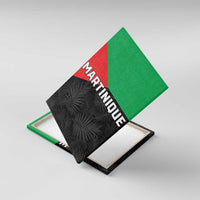 Martinique Canvas Wall Art Simple Style With Palm Leaf Pattern