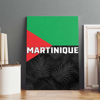 Martinique Canvas Wall Art Simple Style With Palm Leaf Pattern