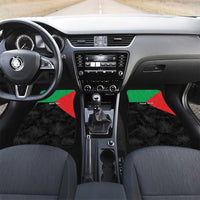 Martinique Car Mats Simple Style With Palm Leaf Pattern
