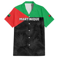 Personalized Martinique Hawaiian Shirt Simple Style With Palm Leaf Pattern