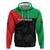 Personalized Martinique Hoodie Simple Style With Palm Leaf Pattern