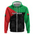 Personalized Martinique Hoodie Simple Style With Palm Leaf Pattern