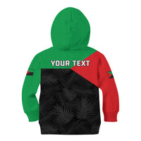 Personalized Martinique Kid Hoodie Simple Style With Palm Leaf Pattern