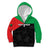 Personalized Martinique Kid Hoodie Simple Style With Palm Leaf Pattern