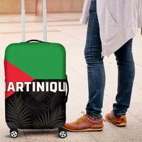 Martinique Luggage Cover Simple Style With Palm Leaf Pattern