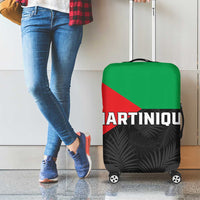 Martinique Luggage Cover Simple Style With Palm Leaf Pattern