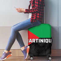Martinique Luggage Cover Simple Style With Palm Leaf Pattern