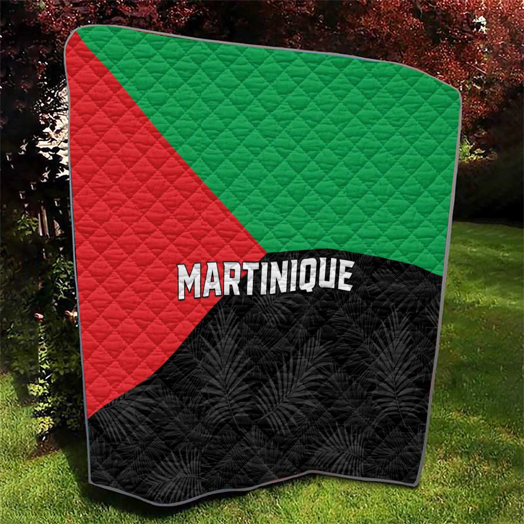 Martinique Quilt Simple Style With Palm Leaf Pattern