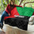 Martinique Quilt Simple Style With Palm Leaf Pattern
