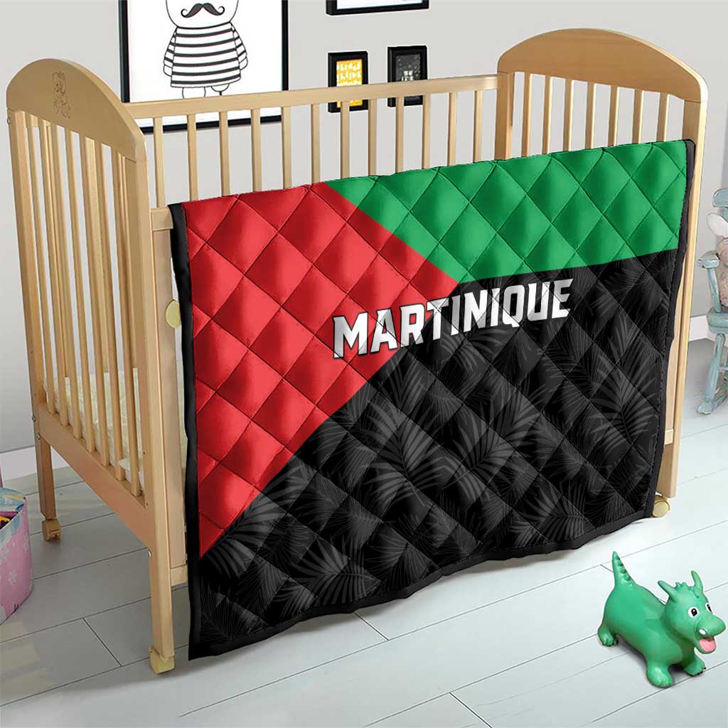 Martinique Quilt Simple Style With Palm Leaf Pattern