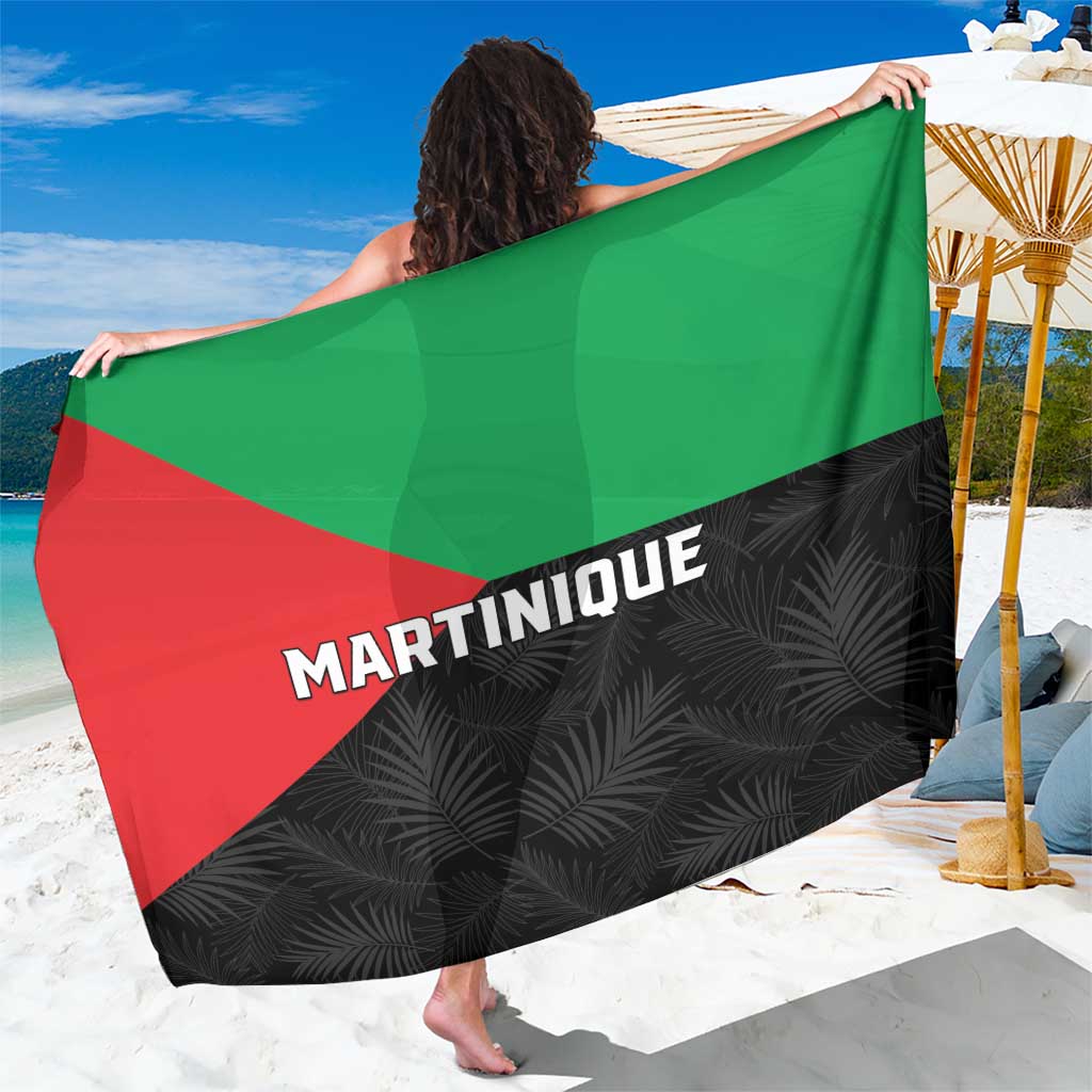 Martinique Sarong Simple Style With Palm Leaf Pattern